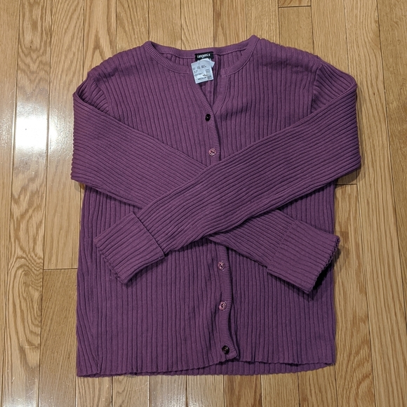 Langents women's size 8-10 button down sweater. - Picture 1 of 7